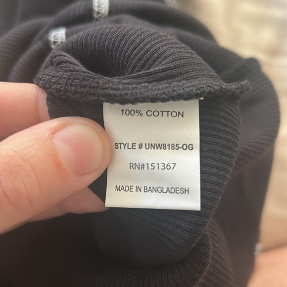 Urban Nation Black Sleeveless Dress 100% Cotton Size Large - Picture 6 of 6